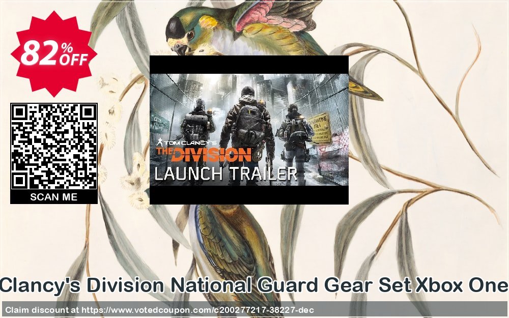 Tom Clancy's Division National Guard Gear Set Xbox One, EU  Coupon Code May 2024, 82% OFF - VotedCoupon