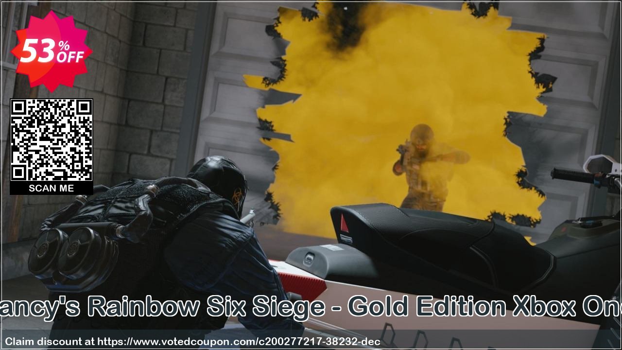 Tom Clancy's Rainbow Six Siege - Gold Edition Xbox One, WW  Coupon Code May 2024, 53% OFF - VotedCoupon