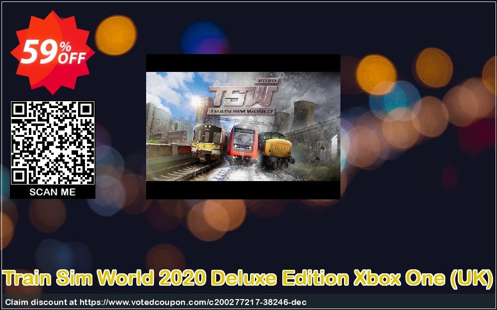 Train Sim World 2020 Deluxe Edition Xbox One, UK  Coupon, discount Train Sim World 2024 Deluxe Edition Xbox One (UK) Deal 2024 CDkeys. Promotion: Train Sim World 2020 Deluxe Edition Xbox One (UK) Exclusive Sale offer 