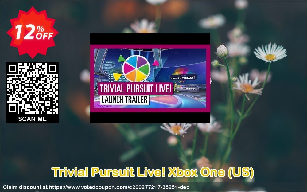 Trivial Pursuit Live! Xbox One, US  Coupon, discount Trivial Pursuit Live! Xbox One (US) Deal 2024 CDkeys. Promotion: Trivial Pursuit Live! Xbox One (US) Exclusive Sale offer 