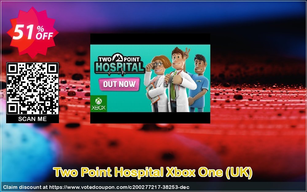 Two Point Hospital Xbox One, UK  Coupon, discount Two Point Hospital Xbox One (UK) Deal 2024 CDkeys. Promotion: Two Point Hospital Xbox One (UK) Exclusive Sale offer 