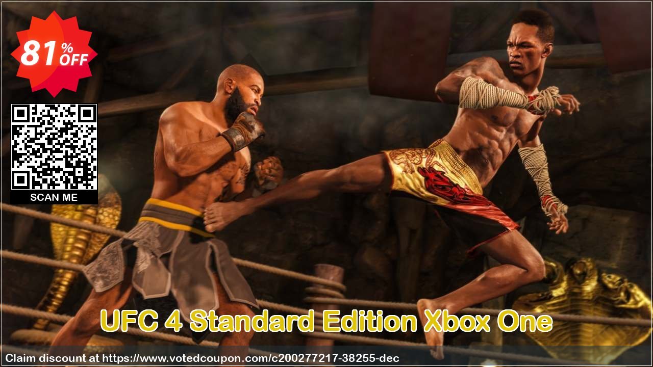 UFC 4 Standard Edition Xbox One Coupon Code May 2024, 81% OFF - VotedCoupon