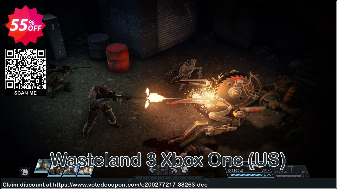 Wasteland 3 Xbox One, US  Coupon Code Apr 2024, 55% OFF - VotedCoupon