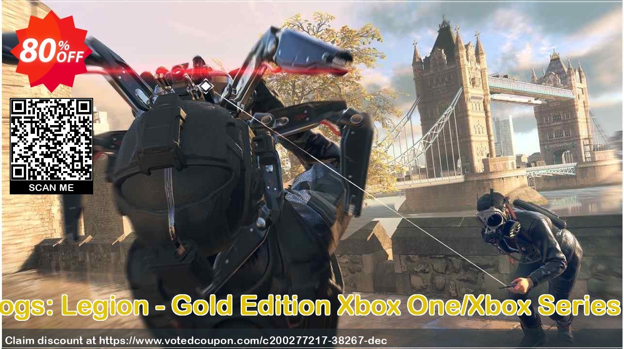 Watch Dogs: Legion - Gold Edition Xbox One/Xbox Series X|S, US  Coupon Code Apr 2024, 80% OFF - VotedCoupon