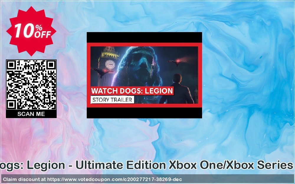 Watch Dogs: Legion - Ultimate Edition Xbox One/Xbox Series X|S, EU  Coupon, discount Watch Dogs: Legion - Ultimate Edition Xbox One/Xbox Series X|S (EU) Deal 2024 CDkeys. Promotion: Watch Dogs: Legion - Ultimate Edition Xbox One/Xbox Series X|S (EU) Exclusive Sale offer 