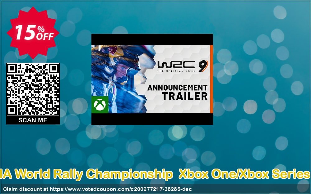 WRC 9 FIA World Rally Championship  Xbox One/Xbox Series X|S, EU  Coupon Code May 2024, 15% OFF - VotedCoupon