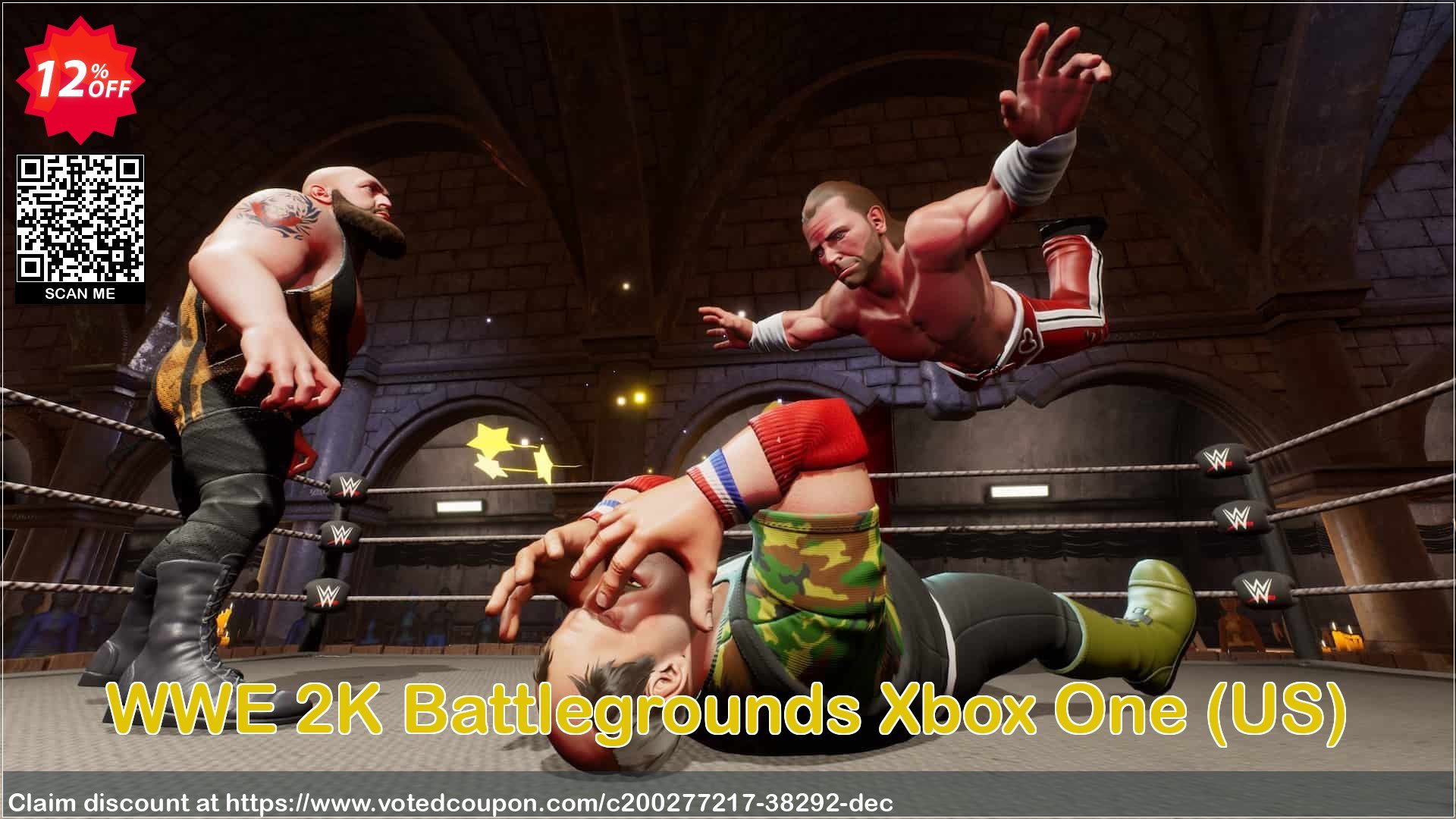 WWE 2K Battlegrounds Xbox One, US  Coupon Code May 2024, 12% OFF - VotedCoupon