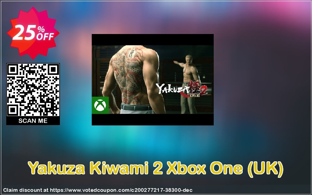 Yakuza Kiwami 2 Xbox One, UK  Coupon Code May 2024, 25% OFF - VotedCoupon