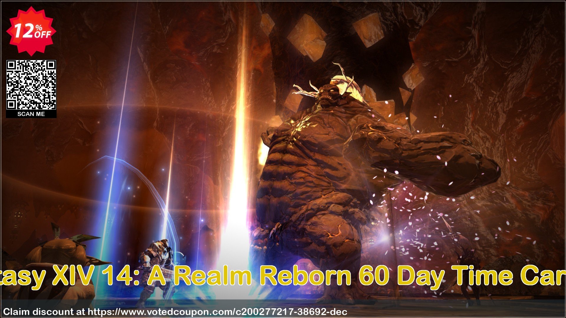 Final Fantasy XIV 14: A Realm Reborn 60 Day Time Card PC, US  Coupon Code Apr 2024, 12% OFF - VotedCoupon