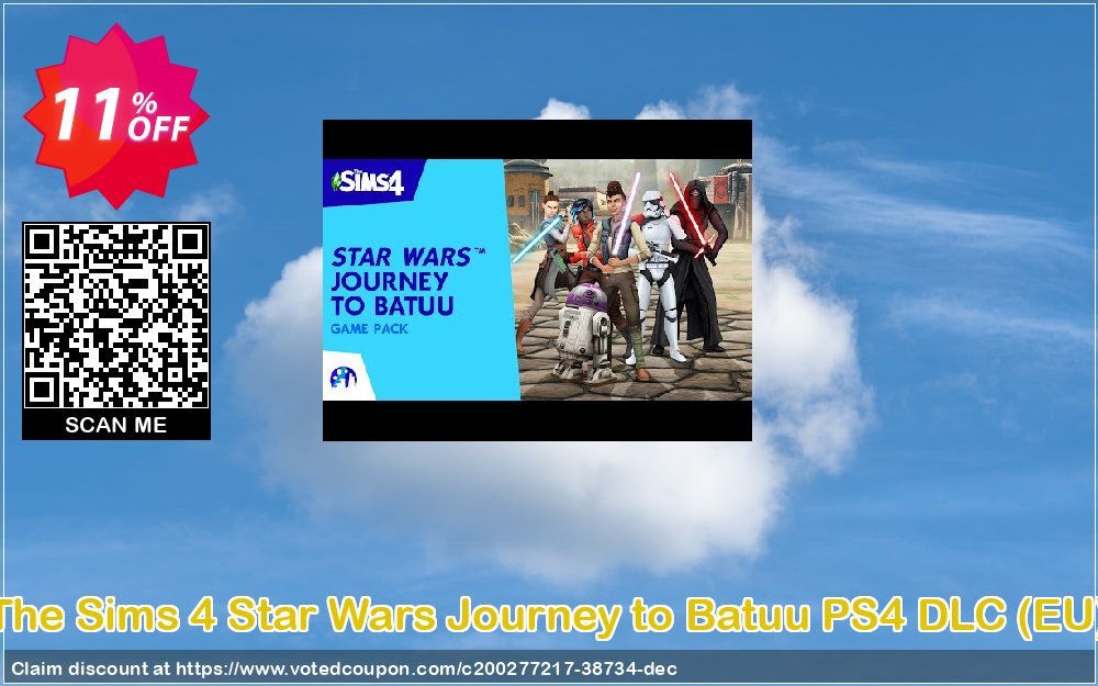 The Sims 4 Star Wars Journey to Batuu PS4 DLC, EU  Coupon Code Apr 2024, 11% OFF - VotedCoupon