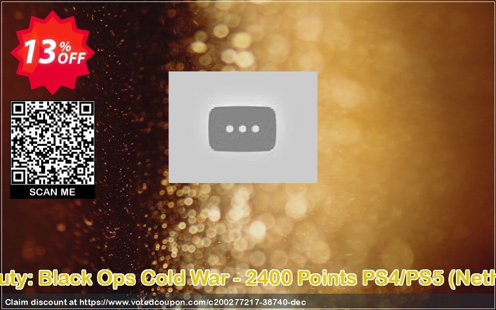 Call of Duty: Black Ops Cold War - 2400 Points PS4/PS5, Netherlands  Coupon, discount Call of Duty: Black Ops Cold War - 2400 Points PS4/PS5 (Netherlands) Deal 2024 CDkeys. Promotion: Call of Duty: Black Ops Cold War - 2400 Points PS4/PS5 (Netherlands) Exclusive Sale offer 