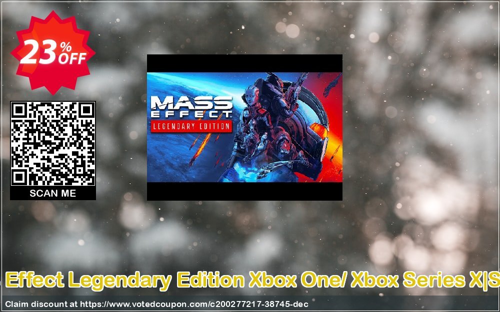 Mass Effect Legendary Edition Xbox One/ Xbox Series X|S, UK  Coupon, discount Mass Effect Legendary Edition Xbox One/ Xbox Series X|S (UK) Deal 2024 CDkeys. Promotion: Mass Effect Legendary Edition Xbox One/ Xbox Series X|S (UK) Exclusive Sale offer 