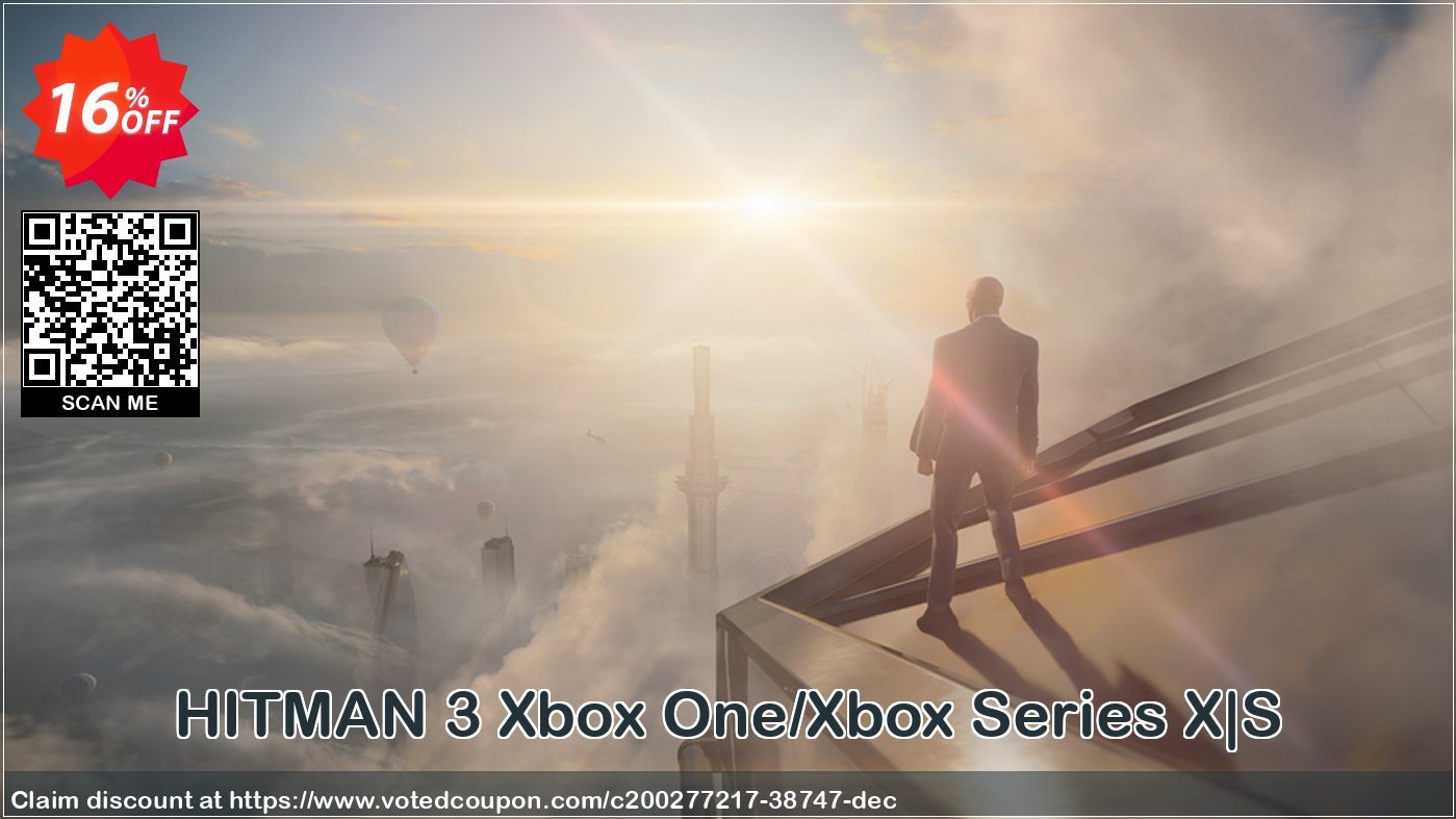 HITMAN 3 Xbox One/Xbox Series X|S Coupon Code Apr 2024, 16% OFF - VotedCoupon
