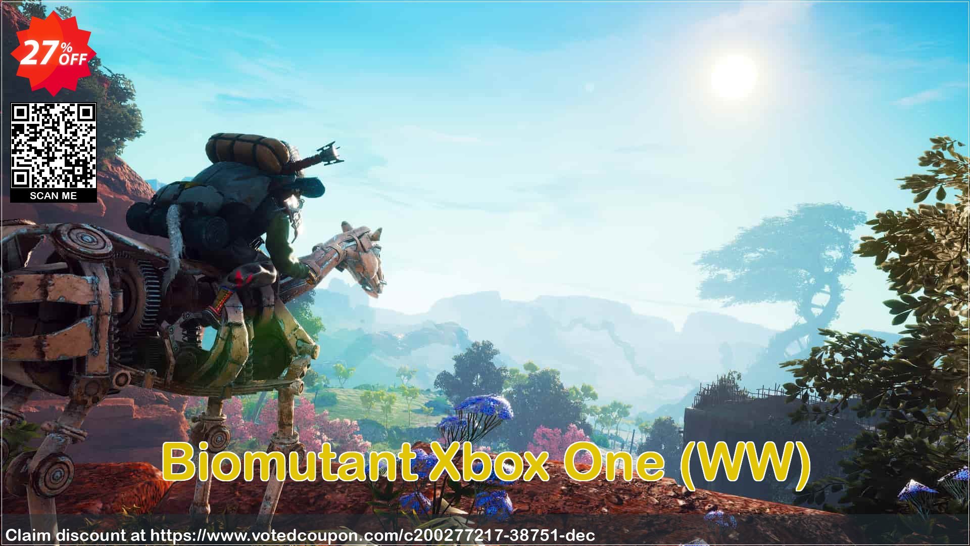 Biomutant Xbox One, WW  Coupon, discount Biomutant Xbox One (WW) Deal 2024 CDkeys. Promotion: Biomutant Xbox One (WW) Exclusive Sale offer 