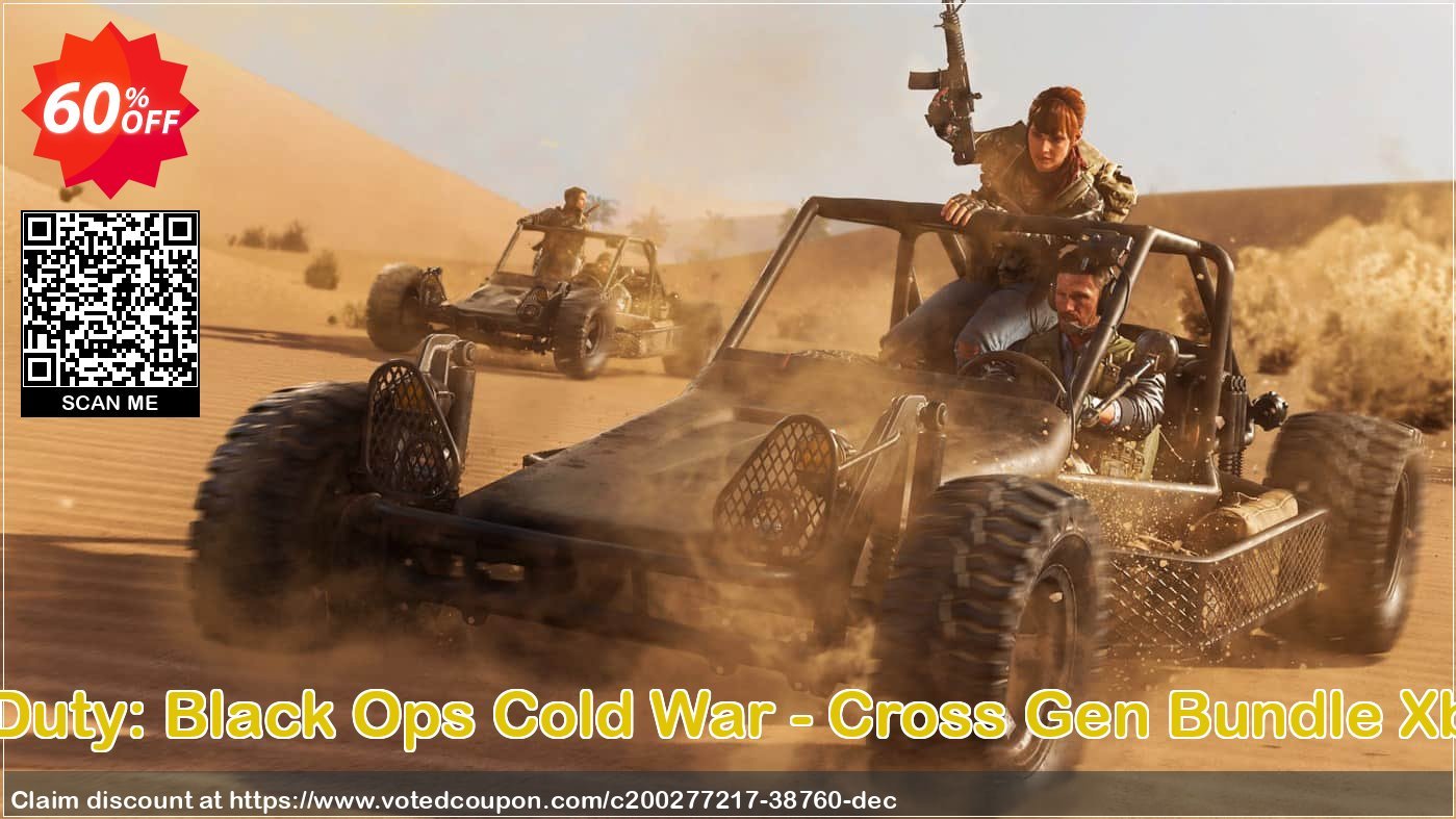 Call of Duty: Black Ops Cold War - Cross Gen Bundle Xbox One Coupon, discount Call of Duty: Black Ops Cold War - Cross Gen Bundle Xbox One Deal 2024 CDkeys. Promotion: Call of Duty: Black Ops Cold War - Cross Gen Bundle Xbox One Exclusive Sale offer 