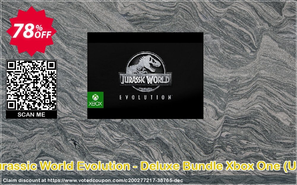 Jurassic World Evolution - Deluxe Bundle Xbox One, UK  Coupon, discount Jurassic World Evolution - Deluxe Bundle Xbox One (UK) Deal 2024 CDkeys. Promotion: Jurassic World Evolution - Deluxe Bundle Xbox One (UK) Exclusive Sale offer 