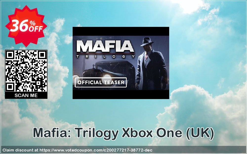 Mafia: Trilogy Xbox One, UK  Coupon, discount Mafia: Trilogy Xbox One (UK) Deal 2024 CDkeys. Promotion: Mafia: Trilogy Xbox One (UK) Exclusive Sale offer 