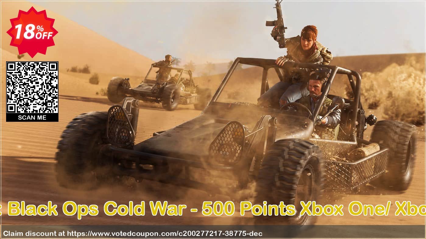 Call of Duty: Black Ops Cold War - 500 Points Xbox One/ Xbox Series X|S Coupon, discount Call of Duty: Black Ops Cold War - 500 Points Xbox One/ Xbox Series X|S Deal 2024 CDkeys. Promotion: Call of Duty: Black Ops Cold War - 500 Points Xbox One/ Xbox Series X|S Exclusive Sale offer 