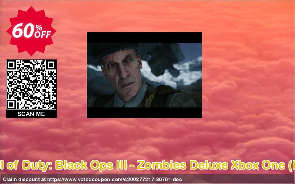 Call of Duty: Black Ops III - Zombies Deluxe Xbox One, EU  Coupon Code Apr 2024, 60% OFF - VotedCoupon