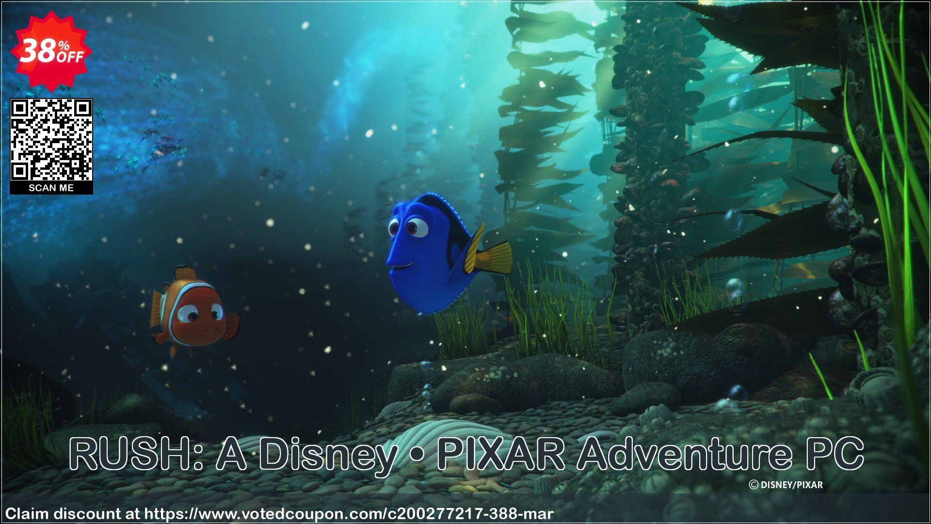 RUSH: A Disney • PIXAR Adventure PC Coupon, discount RUSH: A Disney • PIXAR Adventure PC Deal. Promotion: RUSH: A Disney • PIXAR Adventure PC Exclusive offer 