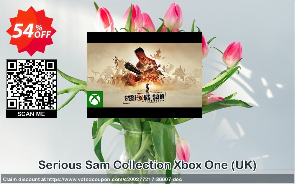 Serious Sam Collection Xbox One, UK  Coupon, discount Serious Sam Collection Xbox One (UK) Deal 2024 CDkeys. Promotion: Serious Sam Collection Xbox One (UK) Exclusive Sale offer 