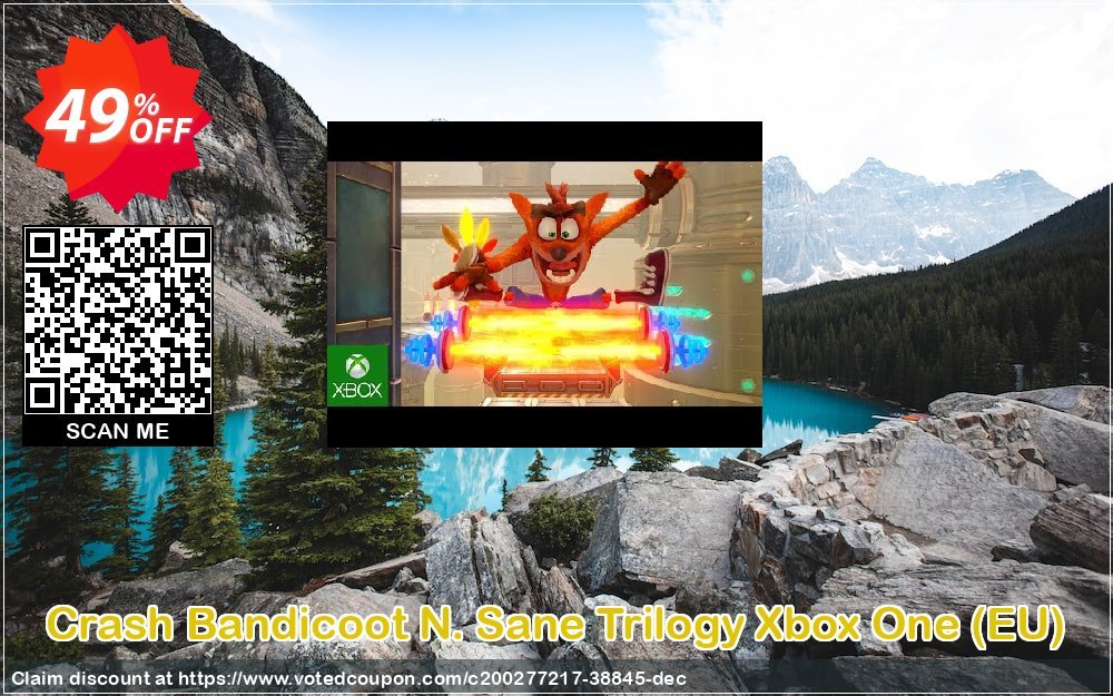 Crash Bandicoot N. Sane Trilogy Xbox One, EU  Coupon Code Apr 2024, 49% OFF - VotedCoupon