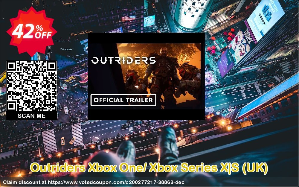 Outriders Xbox One/ Xbox Series X|S, UK  Coupon Code Apr 2024, 42% OFF - VotedCoupon