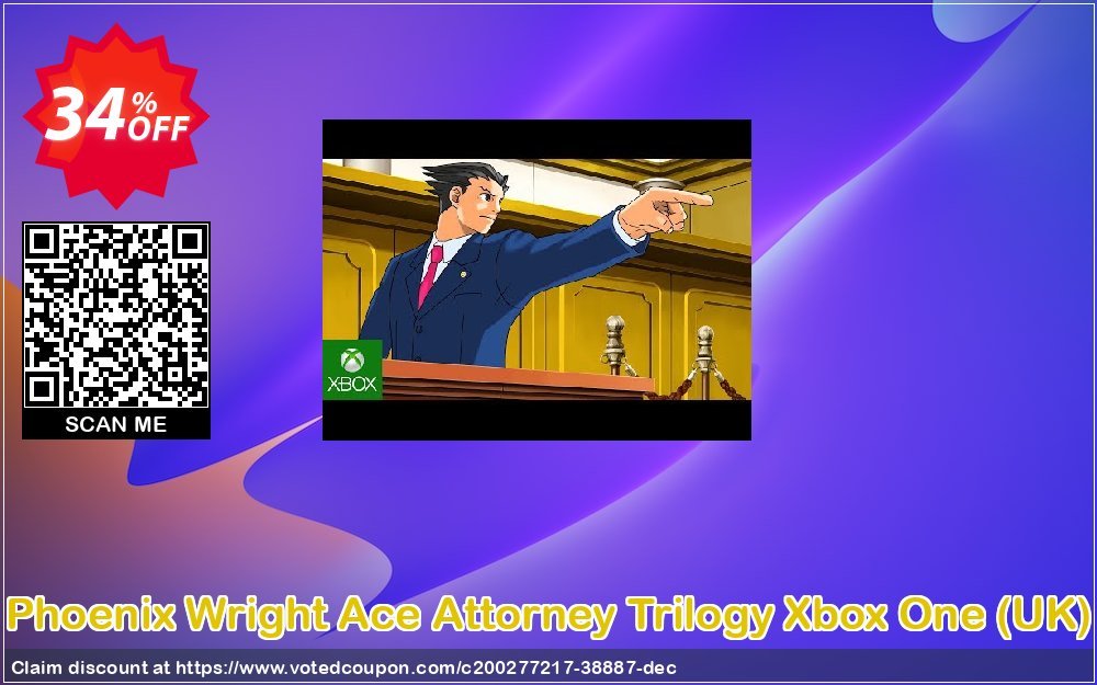 Phoenix Wright Ace Attorney Trilogy Xbox One, UK  Coupon, discount Phoenix Wright Ace Attorney Trilogy Xbox One (UK) Deal 2024 CDkeys. Promotion: Phoenix Wright Ace Attorney Trilogy Xbox One (UK) Exclusive Sale offer 