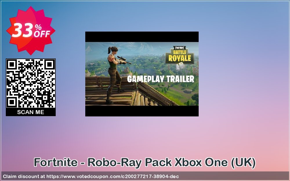 Fortnite - Robo-Ray Pack Xbox One, UK  Coupon, discount Fortnite - Robo-Ray Pack Xbox One (UK) Deal 2024 CDkeys. Promotion: Fortnite - Robo-Ray Pack Xbox One (UK) Exclusive Sale offer 