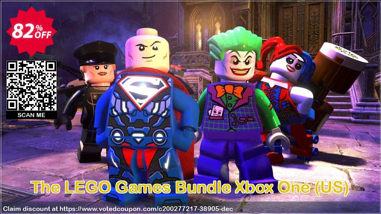 The LEGO Games Bundle Xbox One, US  Coupon, discount The LEGO Games Bundle Xbox One (US) Deal 2024 CDkeys. Promotion: The LEGO Games Bundle Xbox One (US) Exclusive Sale offer 