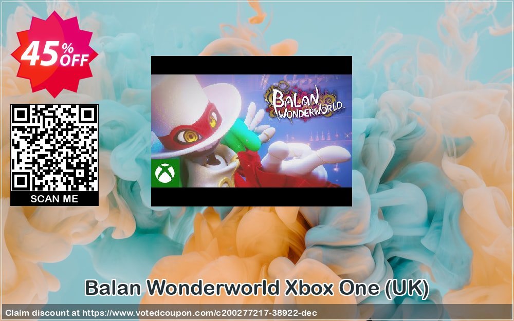 Balan Wonderworld Xbox One, UK  Coupon, discount Balan Wonderworld Xbox One (UK) Deal 2024 CDkeys. Promotion: Balan Wonderworld Xbox One (UK) Exclusive Sale offer 