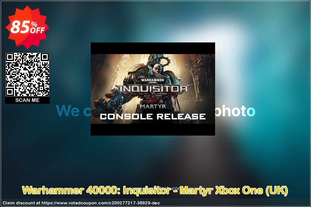 Warhammer 40000: Inquisitor - Martyr Xbox One, UK  Coupon, discount Warhammer 40000: Inquisitor - Martyr Xbox One (UK) Deal 2024 CDkeys. Promotion: Warhammer 40000: Inquisitor - Martyr Xbox One (UK) Exclusive Sale offer 