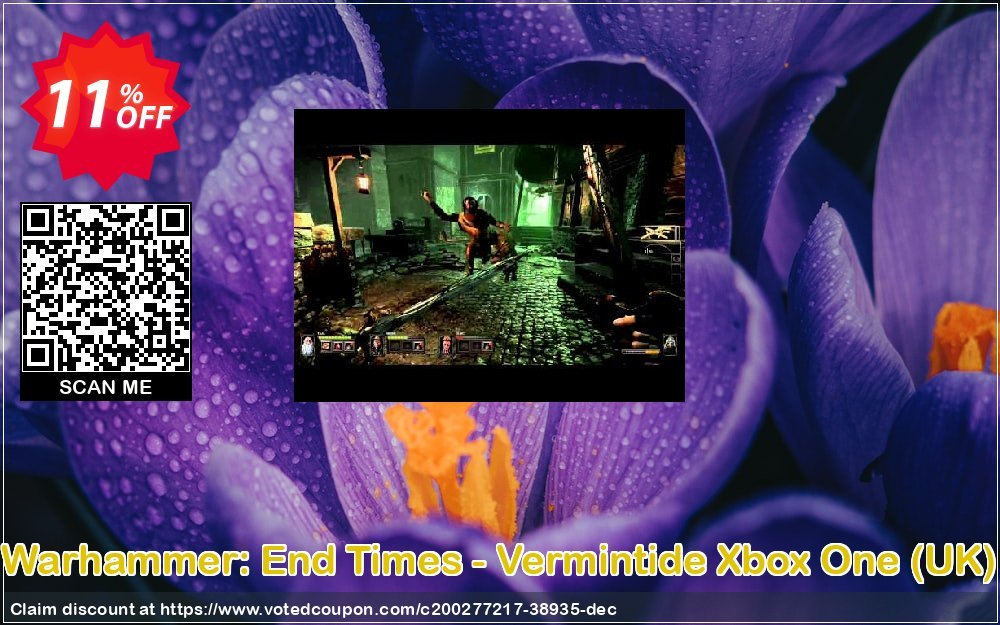 Warhammer: End Times - Vermintide Xbox One, UK  Coupon, discount Warhammer: End Times - Vermintide Xbox One (UK) Deal 2024 CDkeys. Promotion: Warhammer: End Times - Vermintide Xbox One (UK) Exclusive Sale offer 