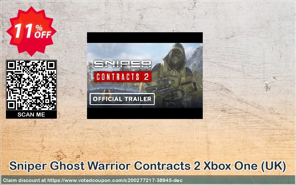 Sniper Ghost Warrior Contracts 2 Xbox One, UK  Coupon, discount Sniper Ghost Warrior Contracts 2 Xbox One (UK) Deal 2023 CDkeys. Promotion: Sniper Ghost Warrior Contracts 2 Xbox One (UK) Exclusive Sale offer 