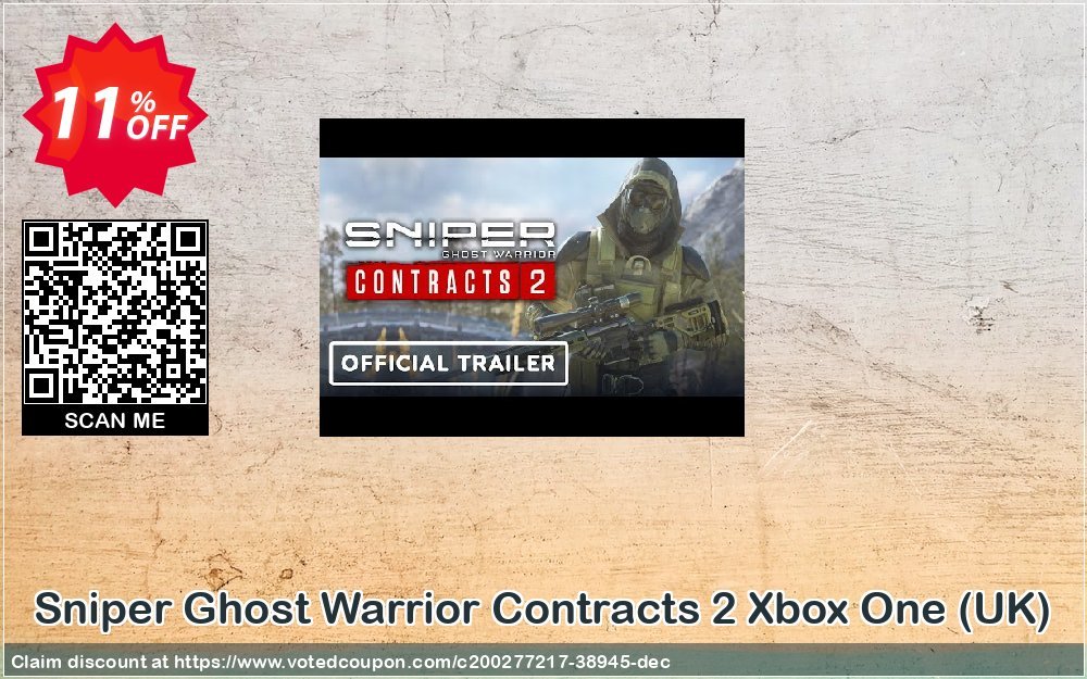 Sniper Ghost Warrior Contracts 2 Xbox One, UK  Coupon Code Apr 2024, 11% OFF - VotedCoupon