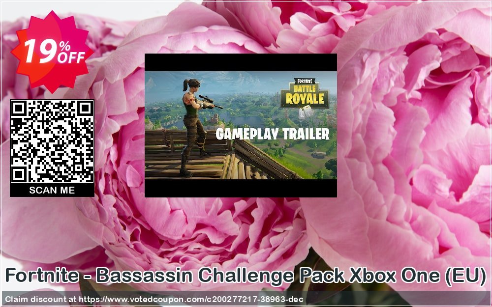 Fortnite - Bassassin Challenge Pack Xbox One, EU  Coupon, discount Fortnite - Bassassin Challenge Pack Xbox One (EU) Deal 2024 CDkeys. Promotion: Fortnite - Bassassin Challenge Pack Xbox One (EU) Exclusive Sale offer 