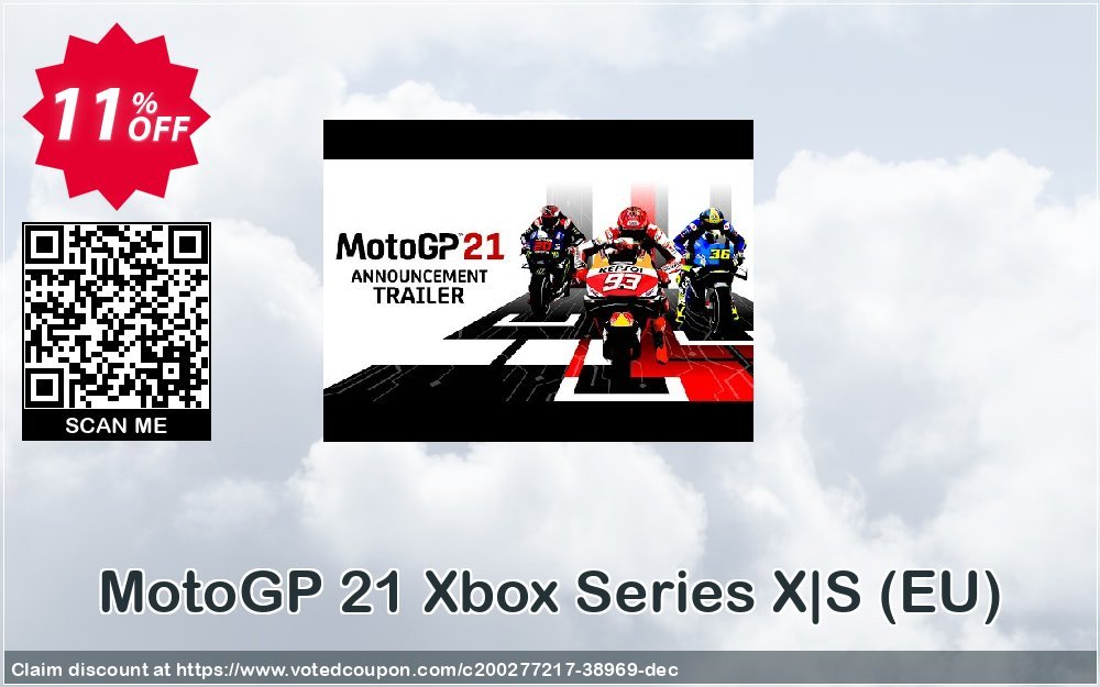 MotoGP 21 Xbox Series X|S, EU  Coupon, discount MotoGP 21 Xbox Series X|S (EU) Deal 2024 CDkeys. Promotion: MotoGP 21 Xbox Series X|S (EU) Exclusive Sale offer 