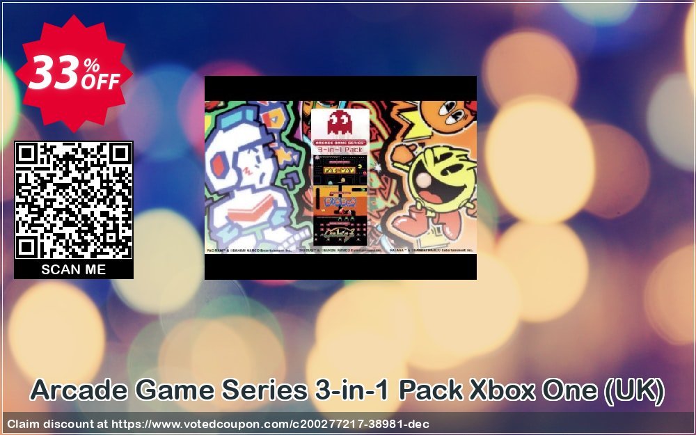 Arcade Game Series 3-in-1 Pack Xbox One, UK  Coupon, discount Arcade Game Series 3-in-1 Pack Xbox One (UK) Deal 2024 CDkeys. Promotion: Arcade Game Series 3-in-1 Pack Xbox One (UK) Exclusive Sale offer 