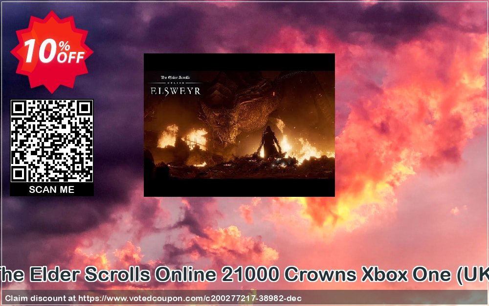 The Elder Scrolls Online 21000 Crowns Xbox One, UK  Coupon Code Apr 2024, 10% OFF - VotedCoupon