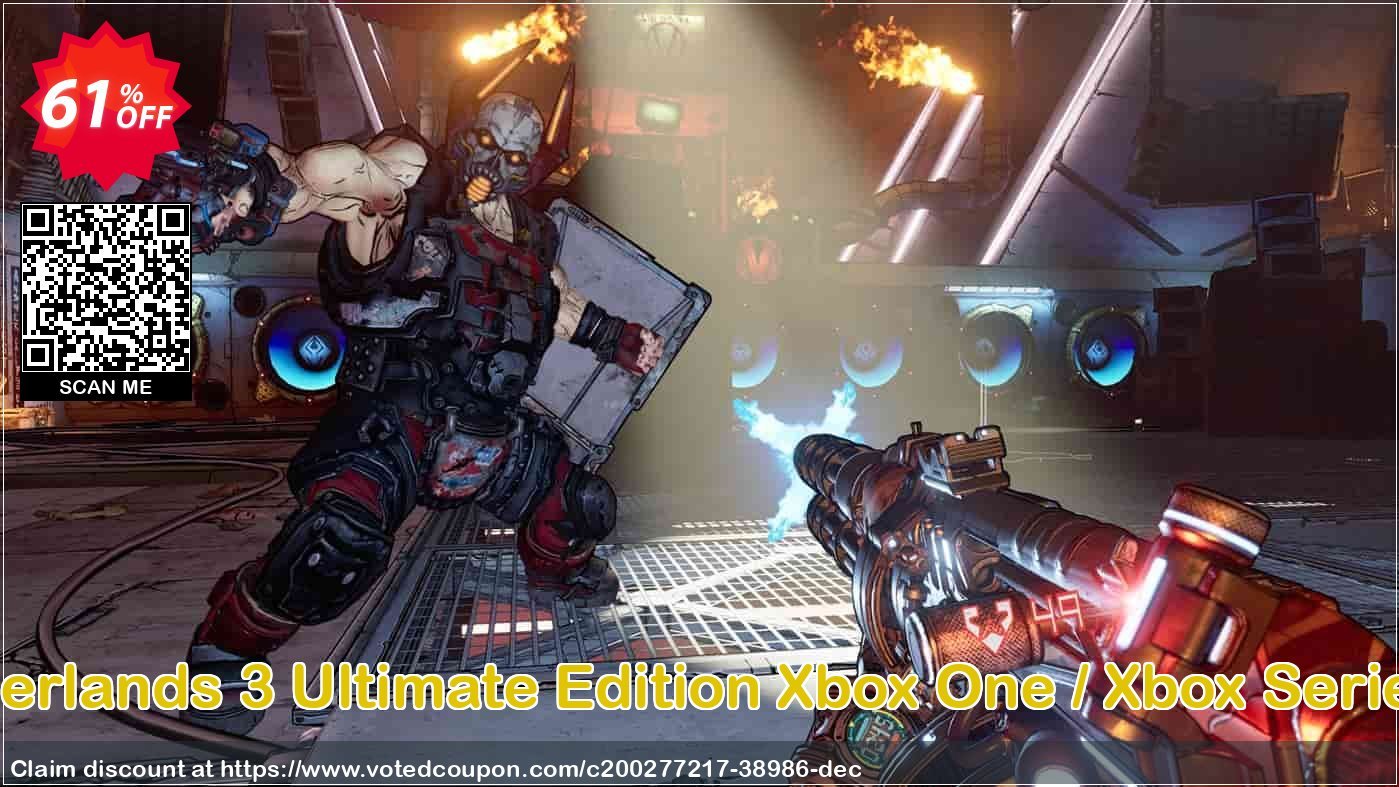 Borderlands 3 Ultimate Edition Xbox One / Xbox Series XS Coupon Code Apr 2024, 61% OFF - VotedCoupon