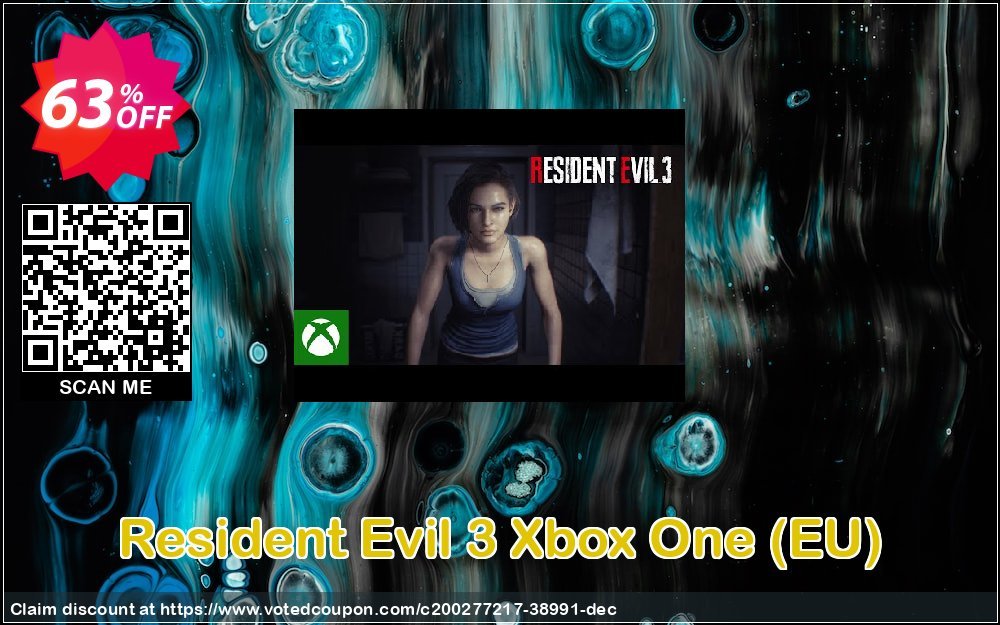 Resident Evil 3 Xbox One, EU  Coupon, discount Resident Evil 3 Xbox One (EU) Deal 2024 CDkeys. Promotion: Resident Evil 3 Xbox One (EU) Exclusive Sale offer 