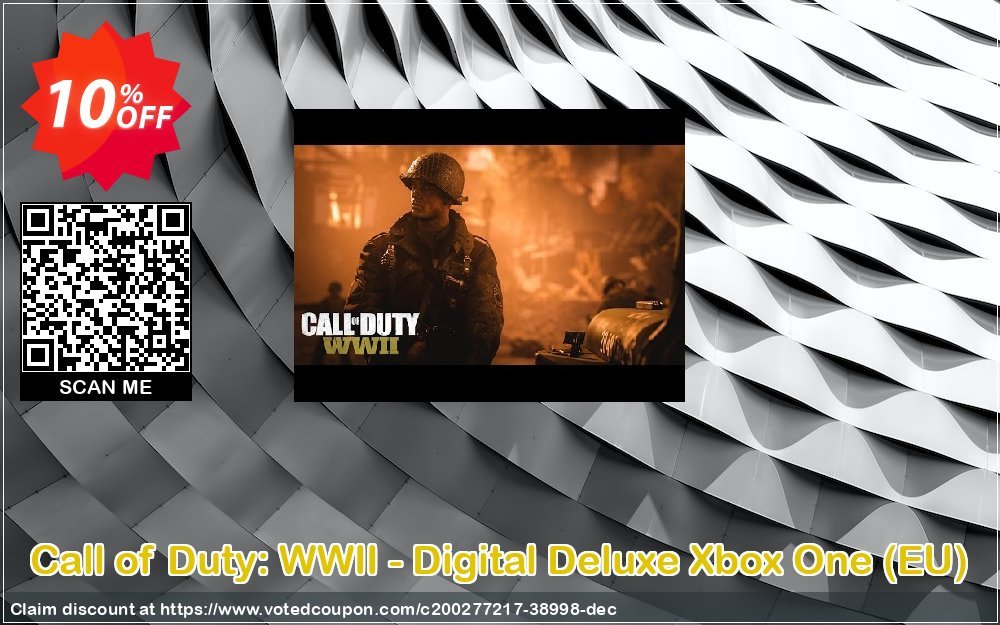 Call of Duty: WWII - Digital Deluxe Xbox One, EU  Coupon Code Apr 2024, 10% OFF - VotedCoupon