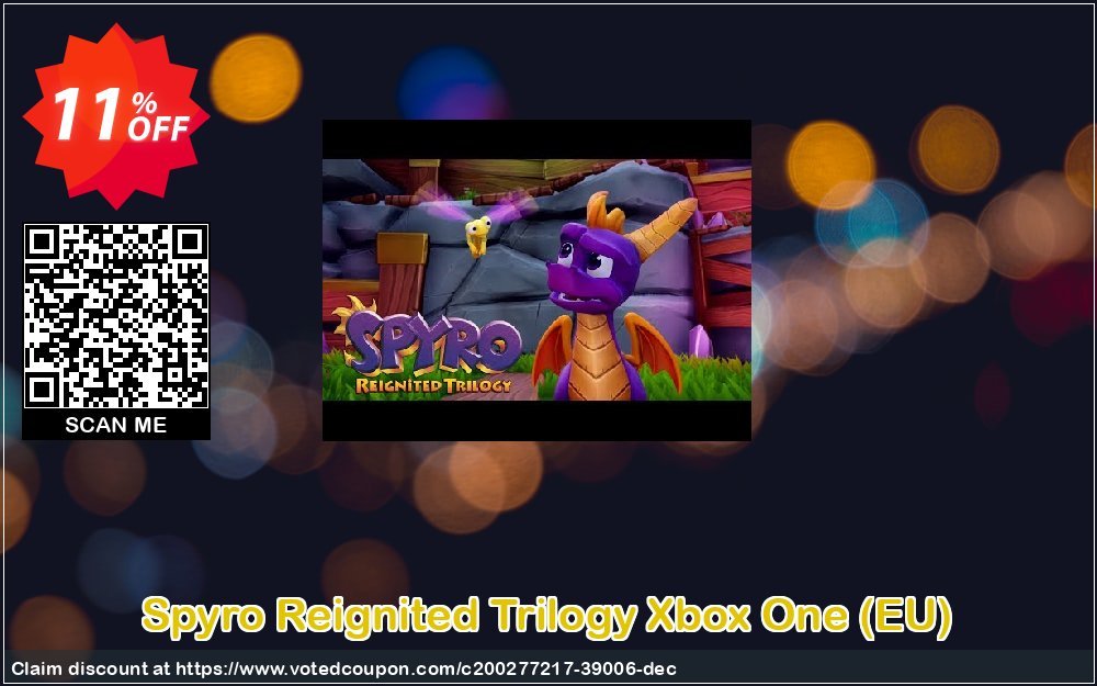 Spyro Reignited Trilogy Xbox One, EU  Coupon Code May 2024, 11% OFF - VotedCoupon