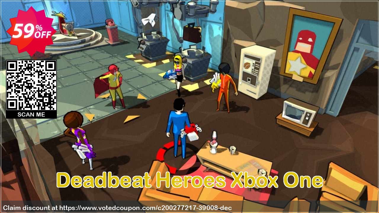 Deadbeat Heroes Xbox One Coupon, discount Deadbeat Heroes Xbox One Deal 2024 CDkeys. Promotion: Deadbeat Heroes Xbox One Exclusive Sale offer 