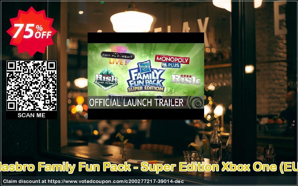 Hasbro Family Fun Pack - Super Edition Xbox One, EU  Coupon, discount Hasbro Family Fun Pack - Super Edition Xbox One (EU) Deal 2024 CDkeys. Promotion: Hasbro Family Fun Pack - Super Edition Xbox One (EU) Exclusive Sale offer 