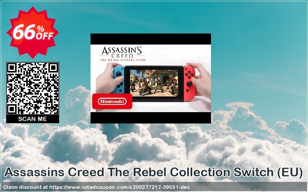 Assassins Creed The Rebel Collection Switch, EU  Coupon, discount Assassins Creed The Rebel Collection Switch (EU) Deal 2024 CDkeys. Promotion: Assassins Creed The Rebel Collection Switch (EU) Exclusive Sale offer 