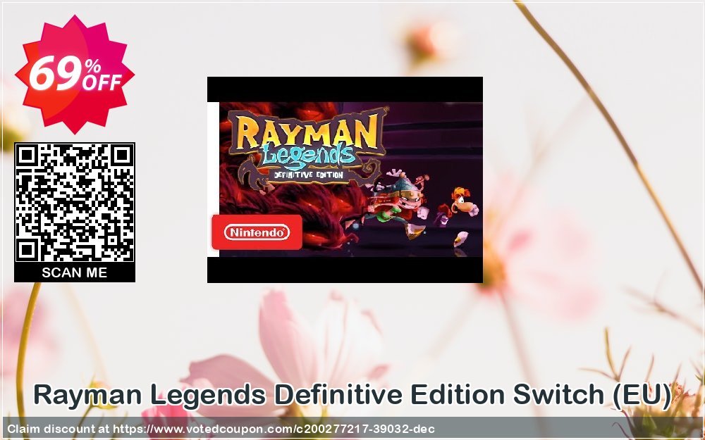 Rayman Legends Definitive Edition Switch, EU  Coupon, discount Rayman Legends Definitive Edition Switch (EU) Deal 2024 CDkeys. Promotion: Rayman Legends Definitive Edition Switch (EU) Exclusive Sale offer 