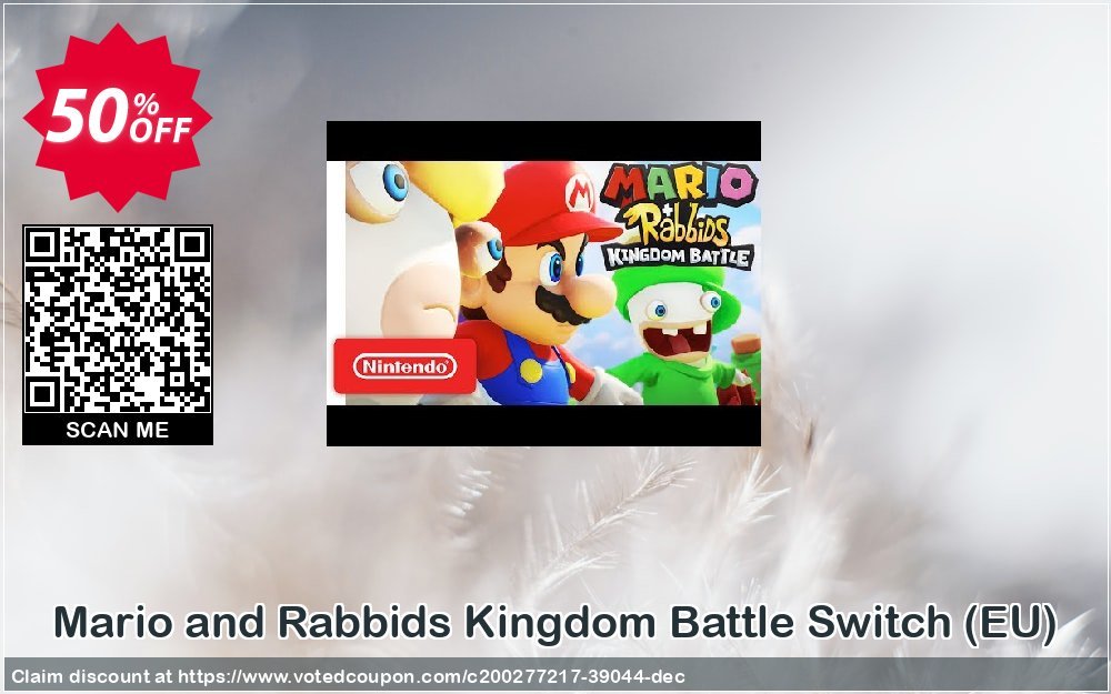 Mario and Rabbids Kingdom Battle Switch, EU  Coupon, discount Mario and Rabbids Kingdom Battle Switch (EU) Deal 2024 CDkeys. Promotion: Mario and Rabbids Kingdom Battle Switch (EU) Exclusive Sale offer 