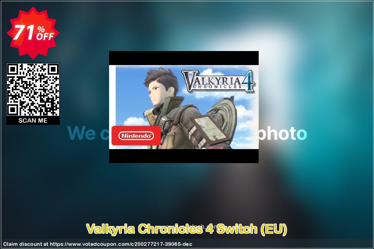 Valkyria Chronicles 4 Switch, EU  Coupon, discount Valkyria Chronicles 4 Switch (EU) Deal 2024 CDkeys. Promotion: Valkyria Chronicles 4 Switch (EU) Exclusive Sale offer 