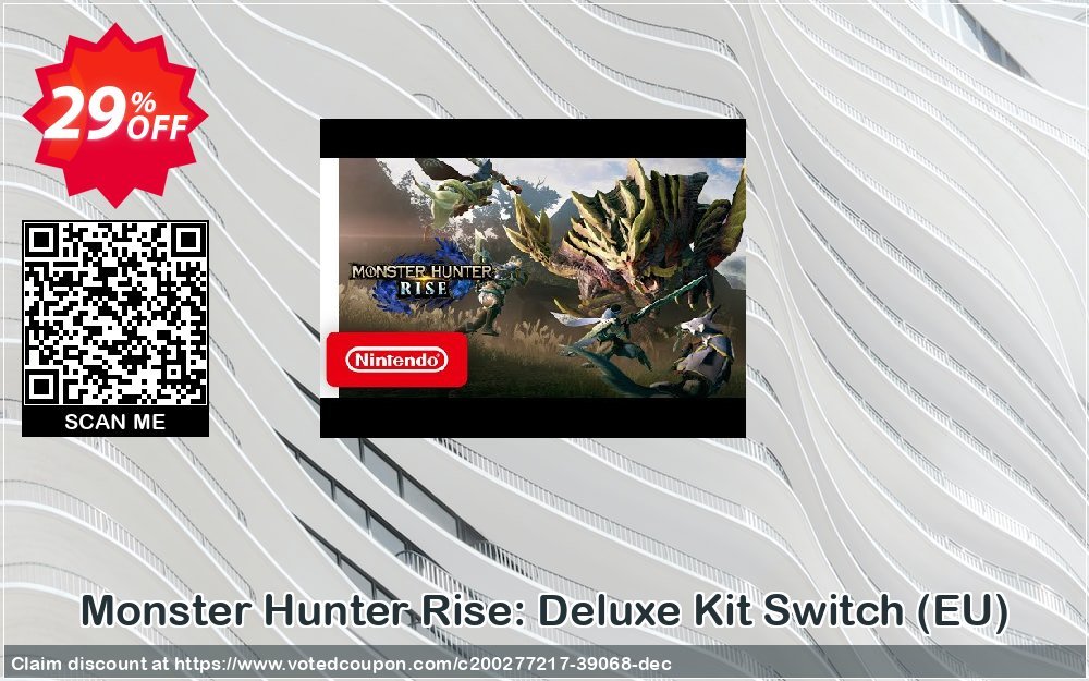 Monster Hunter Rise: Deluxe Kit Switch, EU  Coupon Code Apr 2024, 29% OFF - VotedCoupon